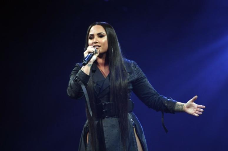 March 30, 2018; Miami, FL, USA; Demi Lovato performs at American Airlines Arena March 30, 2018; Miami, FL, USA; Demi Lovato performs at American Airlines Arena
