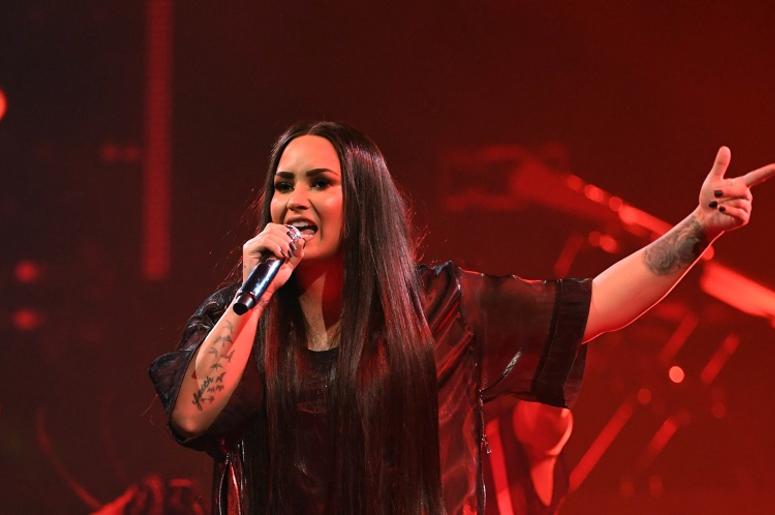 March 30, 2018; Miami, FL, USA; Demi Lovato performs at American Airlines Arena March 30, 2018; Miami, FL, USA; Demi Lovato performs at American Airlines Arena
