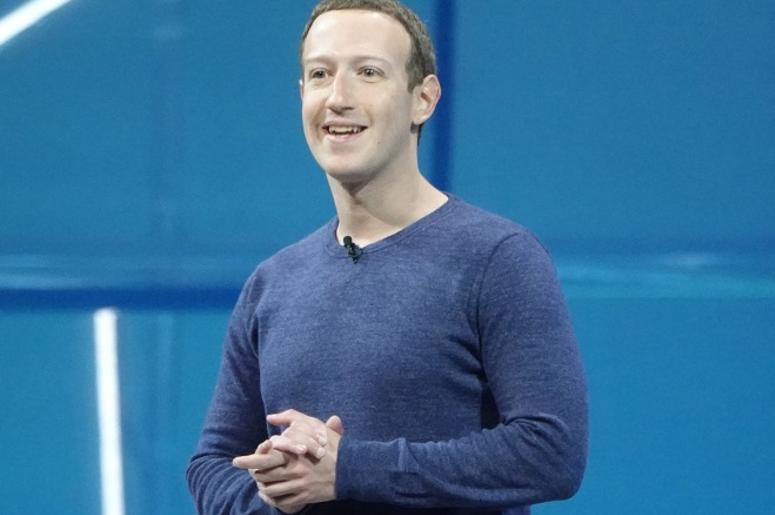 Facebook CEO Mark Zuckerberg welcomes app developers to the Facebook F8 2018 developer conference held at the San Jose McEnery Convention Center on May 1, 2018. Facebook CEO Mark Zuckerberg welcomes app developers to the Facebook F8 2018 developer conference held at the San Jose McEnery Convention Center on May 1, 2018.