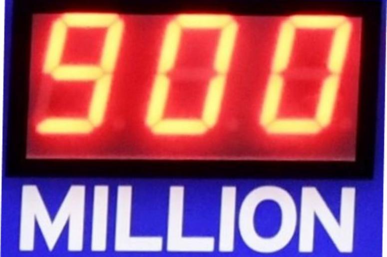 A California Lottery digital board shows the amount up for grabs in the Mega Millions and Powerball lottery at 4 Seasons Handy Mart in Visalia on Wednesday, October 17, 2018 A California Lottery digital board shows the amount up for grabs in the Mega Millions and Powerball lottery at 4 Seasons Handy Mart in Visalia on Wednesday, October 17, 2018