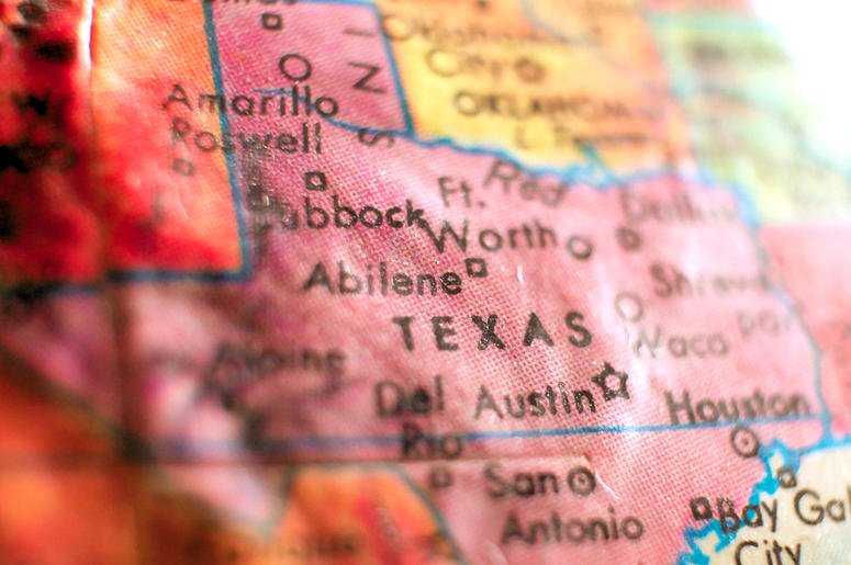 Map of Texas Map_Texas