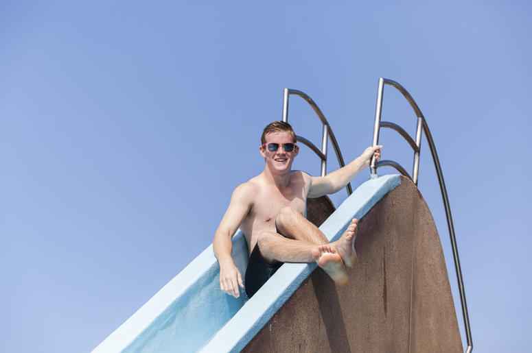 Water Slide pool water slide