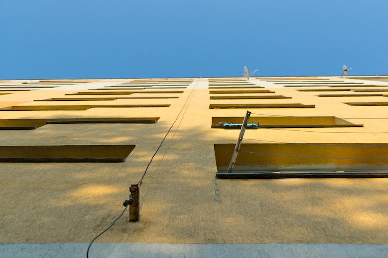Apartment, Building, Windows, Looking Up Apartment, Building, Windows, Looking Up