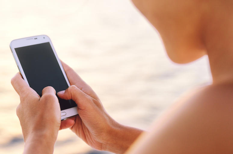 Woman Texting Woman Texting