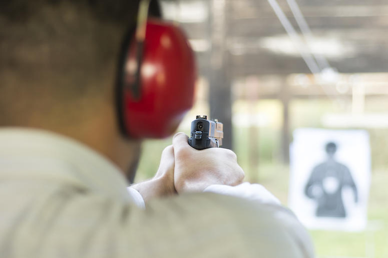 Gun Range, Firearm, Shooting, Target Gun Range, Firearm, Shooting, Target