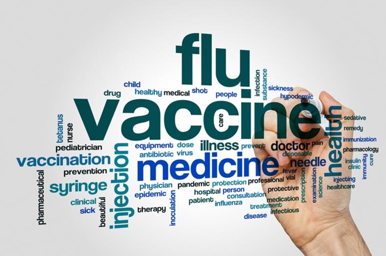 Flu vaccine word cloud Flu vaccine word cloud