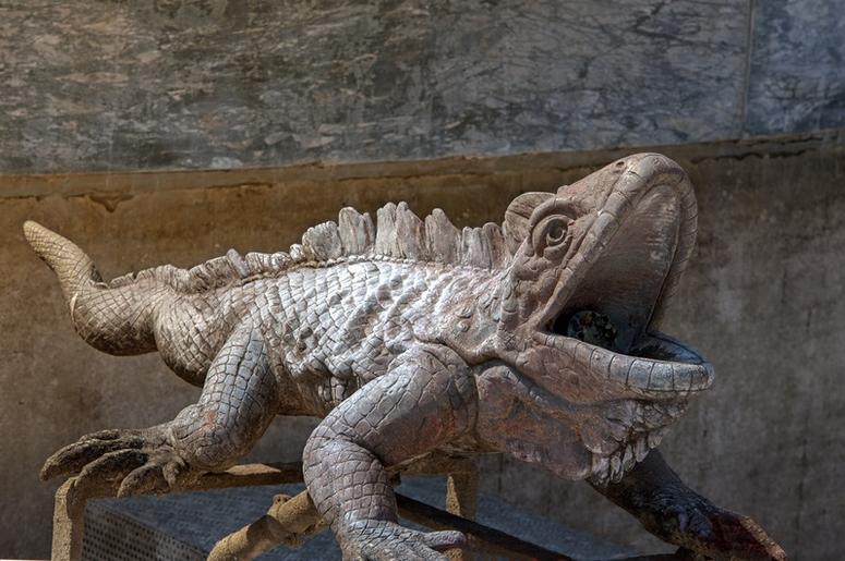 Lizard Satue lizard