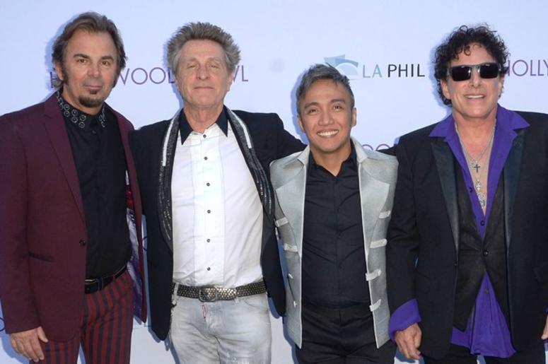 0 June 2015 - Hollywood, California - Jonathan Cain, Ross Valory, Arnel Pineda, Neal Schon. Hollywood Bowl opening night featuring Journey held at The Hollywood Bowl 0 June 2015 - Hollywood, California - Jonathan Cain, Ross Valory, Arnel Pineda, Neal Schon. Hollywood Bowl opening night featuring Journey held at The Hollywood Bowl