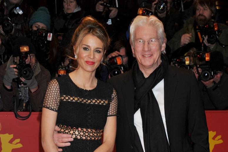 Richard Gere and Alejandra Silva Richard Gere and Alejandra Silva
