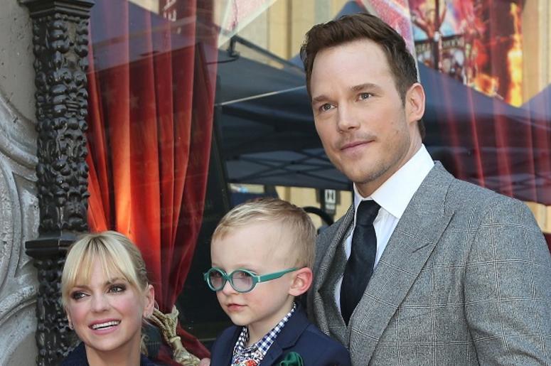 Chris Pratt, Anna Faris and son Jack Pratt Chris Pratt, Anna Faris and son Jack Pratt