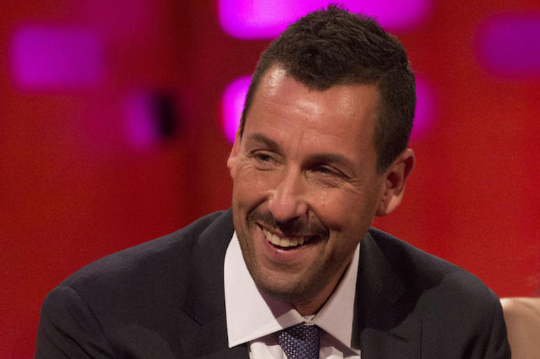 Adam Sandler, Suit, Smile, Talk Show Adam Sandler, Suit, Smile, Talk Show