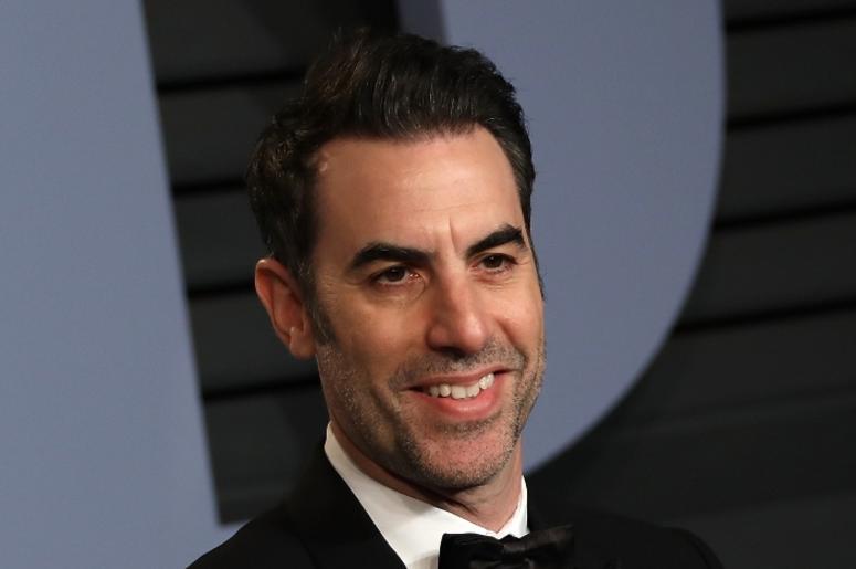 Sacha Baron Cohen on the red carpet at the 2018 Vanity Fair Oscar Party hosted by Radhika Jones held at the Wallis Annenberg Center for the Performing Arts in Beverly Hills on March 4, 2018 Sacha Baron Cohen on the red carpet at the 2018 Vanity Fair Oscar Party hosted by Radhika Jones held at the Wallis Annenberg Center for the Performing Arts in Beverly Hills on March 4, 2018