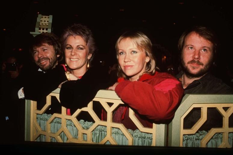 4/27/2018 - File photo dated 05/11/82 of (left to right) Benny Andersson, Anni-Frid Lyngstad, Agnetha Faltskog and Bjorn Ulvaeus of the Swedish pop group Abba at the Dorchester Hotel, London. In an official statement posted on Instagram the band announced 4/27/2018 - File photo dated 05/11/82 of (left to right) Benny Andersson, Anni-Frid Lyngstad, Agnetha Faltskog and Bjorn Ulvaeus of the Swedish pop group Abba at the Dorchester Hotel, London. In an official statement posted on Instagram the band announced