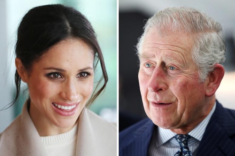 5/18/2018 - File photos of Meghan Markle and the Prince of Wales. Charles will accompany Ms Markle down the aisle at her wedding to Prince Harry, Kensington Palace said 5/18/2018 - File photos of Meghan Markle and the Prince of Wales. Charles will accompany Ms Markle down the aisle at her wedding to Prince Harry, Kensington Palace said