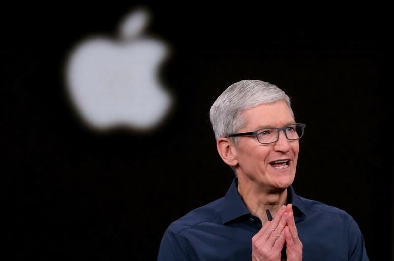 Tim Cook opens the Apple's annual product launch, Wednesday, Sept. 12, 2018, at company headquarters in Cupertino, Calif Tim Cook opens the Apple's annual product launch, Wednesday, Sept. 12, 2018, at company headquarters in Cupertino, Calif