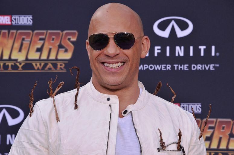 Vin Diesel arrives at Marvel Studios' "Avengers: Infinity War" held on Hollywood Blvd in Hollywood, CA on Monday, April 22, 2018 Vin Diesel arrives at Marvel Studios' "Avengers: Infinity War" held on Hollywood Blvd in Hollywood, CA on Monday, April 22, 2018