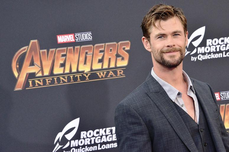 Chris Hemsworth arrives at Marvel Studios' "Avengers: Infinity War" held on Hollywood Blvd in Hollywood, CA on Monday, April 22, 2018. Chris Hemsworth arrives at Marvel Studios' "Avengers: Infinity War" held on Hollywood Blvd in Hollywood, CA on Monday, April 22, 2018.