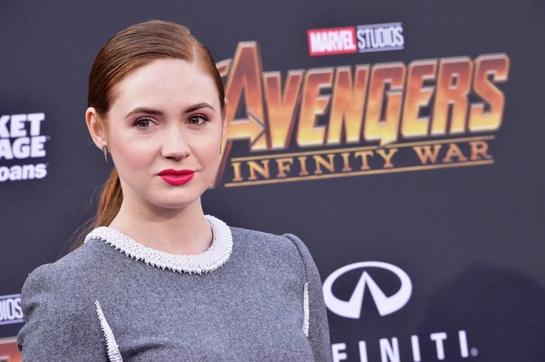 Karen Gillan arrives at Marvel Studios' "Avengers: Infinity War" held on Hollywood Blvd in Hollywood, CA on Monday, April 22, 2018 Karen Gillan arrives at Marvel Studios' "Avengers: Infinity War" held on Hollywood Blvd in Hollywood, CA on Monday, April 22, 2018