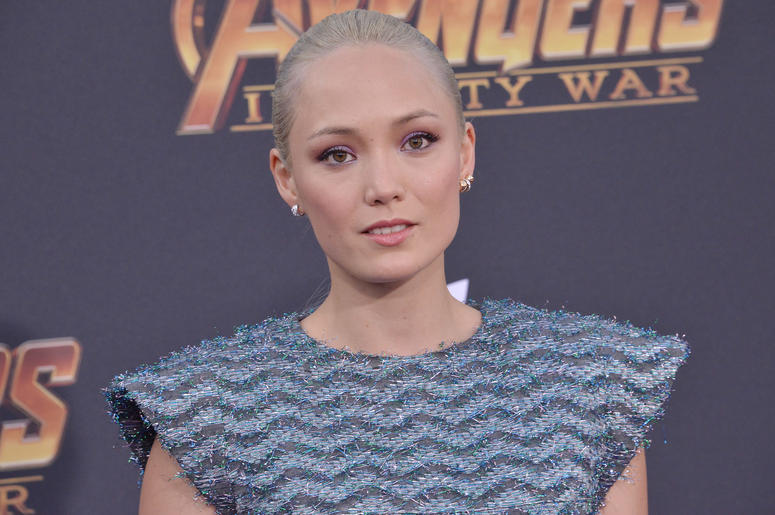 Pom Klementieff arrives at Marvel Studios' "Avengers: Infinity War" held on Hollywood Blvd in Hollywood, CA on Monday, April 22, 2018 Pom Klementieff arrives at Marvel Studios' "Avengers: Infinity War" held on Hollywood Blvd in Hollywood, CA on Monday, April 22, 2018