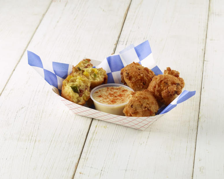 Texas Cream Corn Casserole Fritters by Clint Probst (Photo credit: State Fair of Texas®) Texas Cream Corn Casserole Fritters by Clint Probst (Photo credit: State Fair of Texas®)
