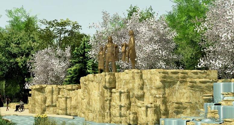 Chouteau Heritage Fountain