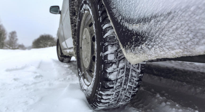 Car in snow