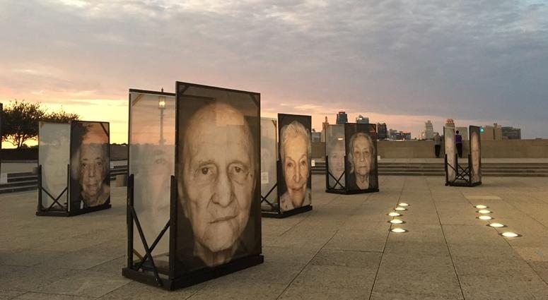 Lest We Forget photo exhibition at the Liberty Memorial
