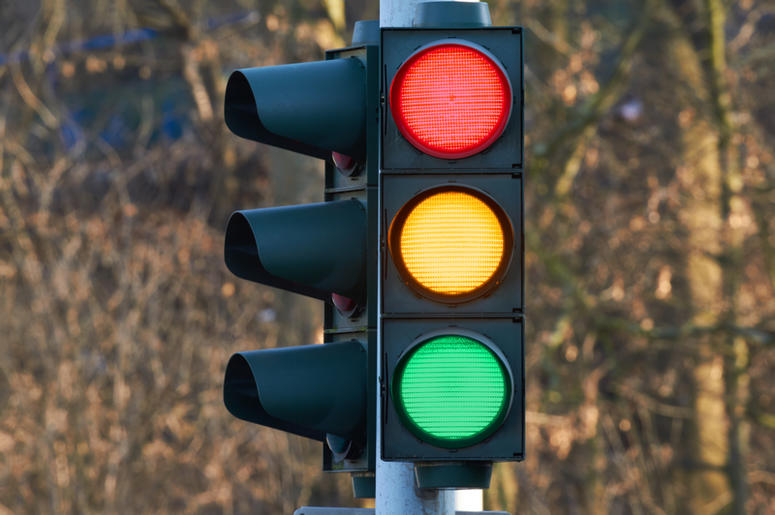 blue lights at traffic light blue lights at traffic light