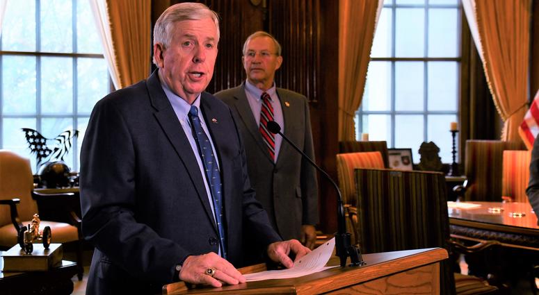 Missouri Gov. Mike Parson