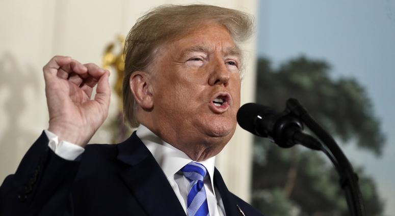 resident Donald Trump delivers a statement on the Iran nuclear deal from the Diplomatic Reception Room of the White House, Tuesday, May 8, 2018, in Washington. resident Donald Trump delivers a statement on the Iran nuclear deal from the Diplomatic Reception Room of the White House, Tuesday, May 8, 2018, in Washington.