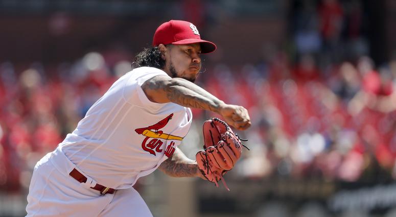 St. Louis Cardinals pitcher Carlos Martinez. St. Louis Cardinals pitcher Carlos Martinez.