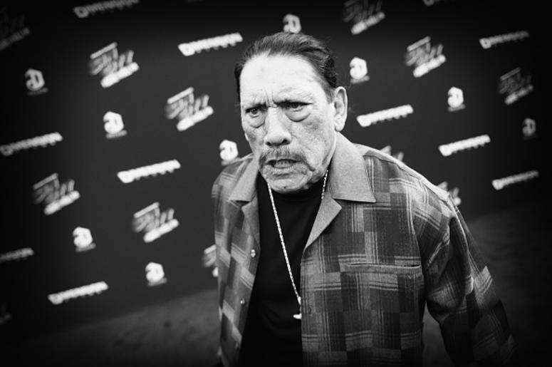 Danny Trejo Salva Bebé Atrapado En Auto Volteado Image processed using digital filters) Actor Danny Trejo attends the premiere of "Sin City: A Dame To Kill For" at TCL Chinese Theatre on August 19, 2014 in Hollywood, California.