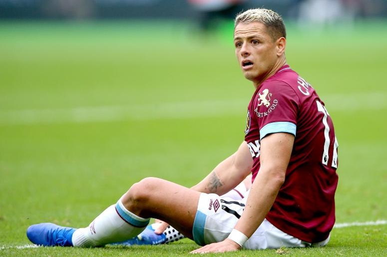Chicharito Estrena Romance Con Sensual Modelo Australiana 8/18/2018 - West Ham United's Javier Hernandez during the Premier League match at London Stadium.