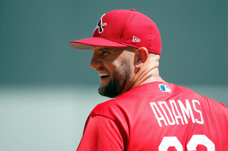 St. Louis Cardinals hitter Matt Adams St. Louis Cardinals hitter Matt Adams