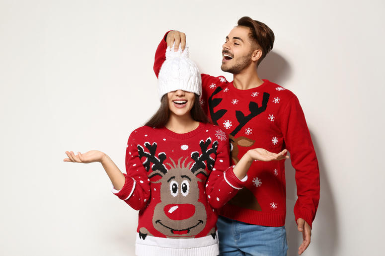 Ugly Sweater Couple Ugly Sweater Couple