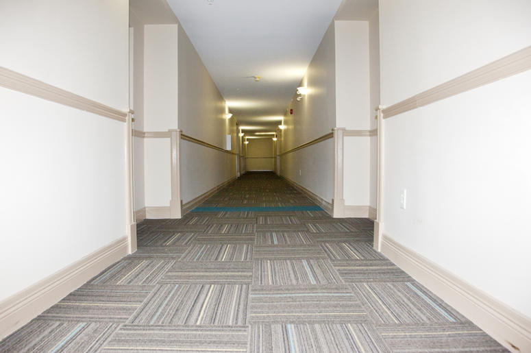 Stock image of apartment hallway. Stock image of apartment hallway.