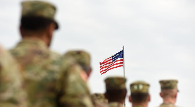 Picture of U.S. military troops