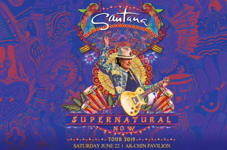Santana June 22, 2019 at Ak-Chin Pavilion