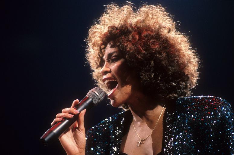 Whitney Houston in concert at Madison Square Garden in New York City, NY on September 8, 1987. Photo by Danielle Richards / Staff Whitney Houston