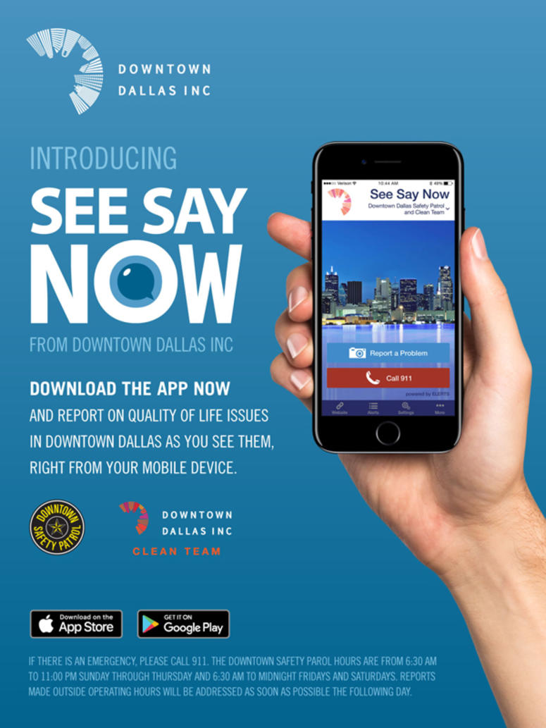 A New See Say Now App In Dallas Is All The Buzz A New See Say Now App In Dallas Is All The Buzz