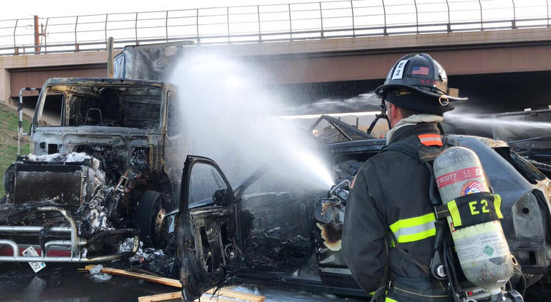 Colorado Fatal Truck Crash And Fire Colorado Fatal Truck Crash And Fire