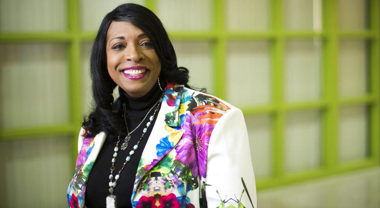 James Madison High School, Principal Carlotta Outley Brown James Madison High School, Principal Carlotta Outley Brown