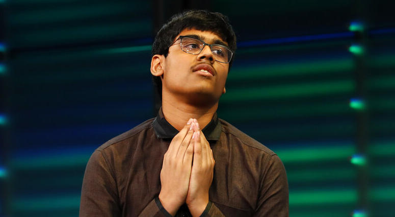 Nihar Janga after winning the National Geographic GeoBee Nihar Janga after winning the National Geographic GeoBee