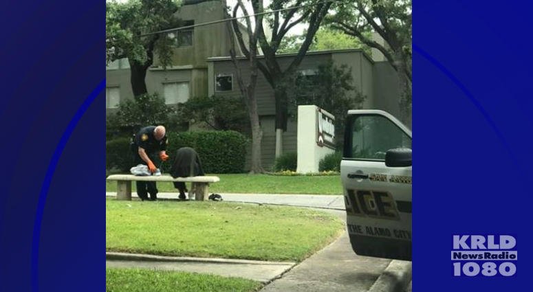 San Antonio Police Officer Helps Homeless Man San Antonio Police Officer Helps Homeless Man