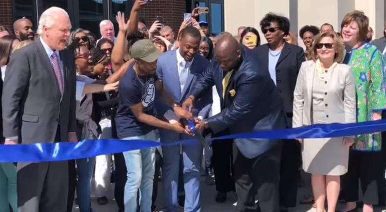 UNT Dallas Student Center Ribbon cutting at new UNT Dallas Student Center