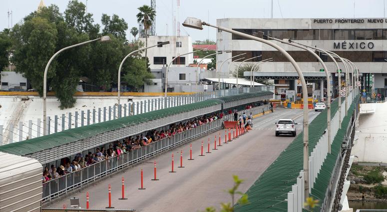 United States and Mexico border United States and Mexico border