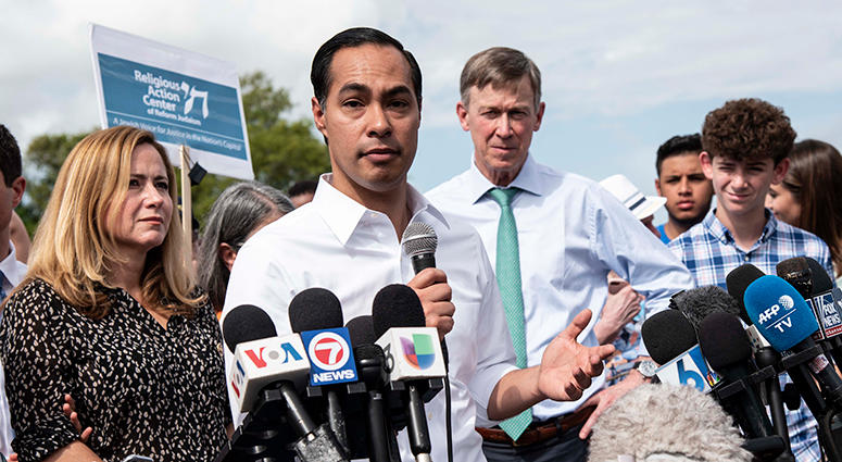 Democratic presidential candidate, Secretary Julian Castro Democratic presidential candidate, Secretary Julian Castro