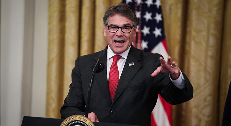 Secretary of Energy speaks Rick Perry Secretary of Energy speaks Rick Perry