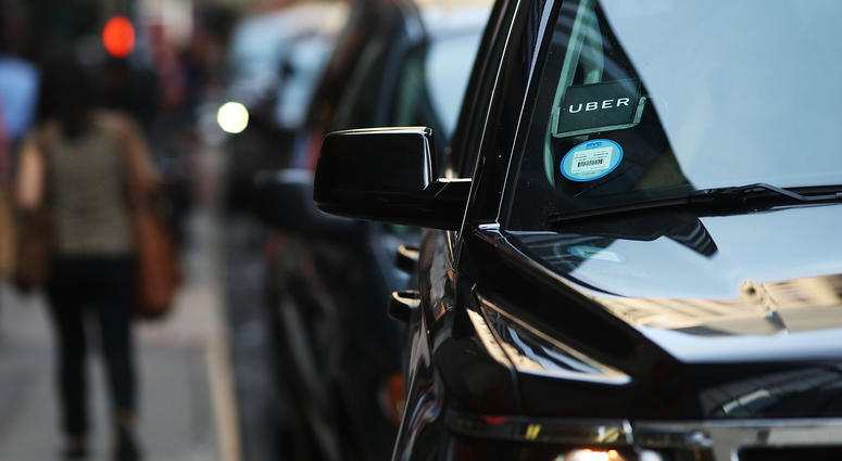 An SUV that drives for Uber