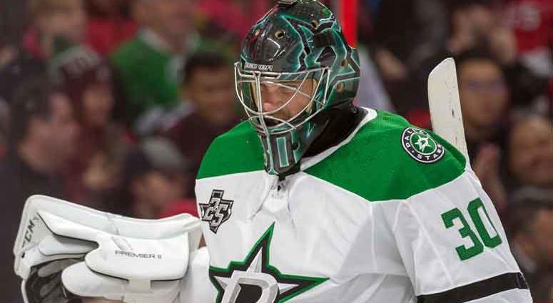 Dallas Stars goalie Ben Bishop Dallas Stars goalie Ben Bishop